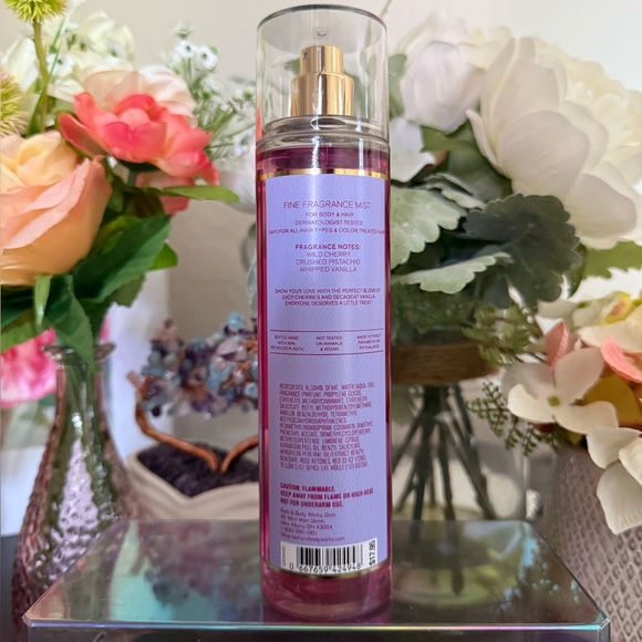 🆕🍒 BATH & BODY WORKS “SWEETHEART CHERRY” FINE FRAGRANCE MIST. FULL SIZE. NEW. - Picture 3 of 3